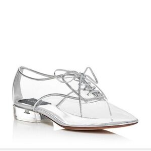 Marc Jacobs Runway Transparent Clear Heel Oxfords